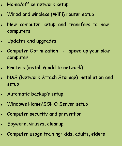 Computer and Network Home Server 