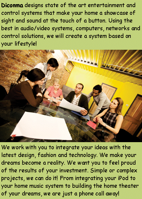 Audio Video Consulting and design services